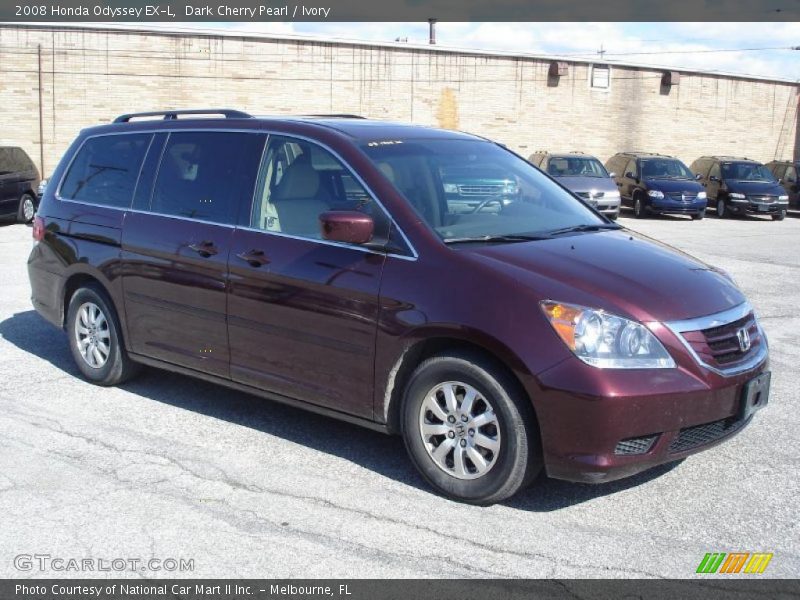 Dark Cherry Pearl / Ivory 2008 Honda Odyssey EX-L