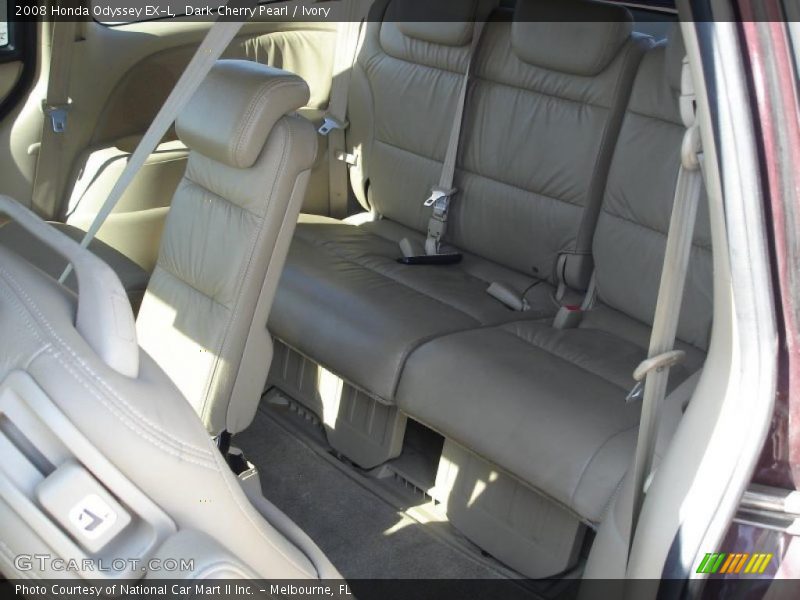 Dark Cherry Pearl / Ivory 2008 Honda Odyssey EX-L