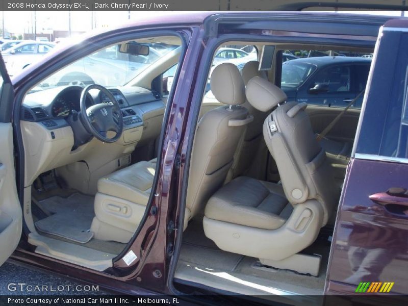 Dark Cherry Pearl / Ivory 2008 Honda Odyssey EX-L