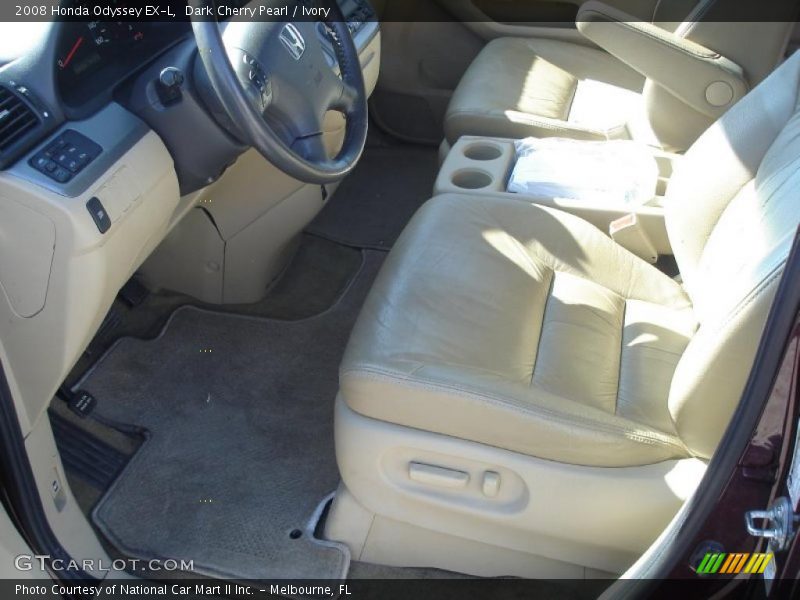 Dark Cherry Pearl / Ivory 2008 Honda Odyssey EX-L