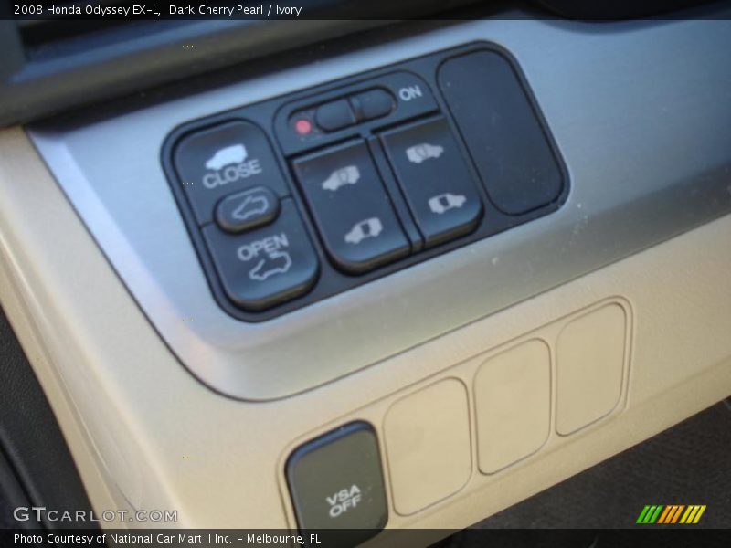 Dark Cherry Pearl / Ivory 2008 Honda Odyssey EX-L