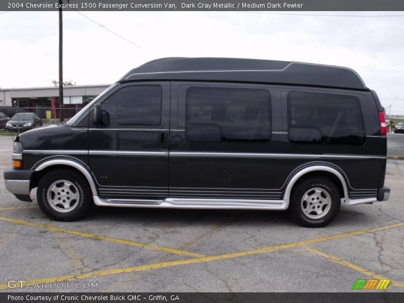 Dark Gray Metallic / Medium Dark Pewter 2004 Chevrolet Express 1500 Passenger Conversion Van
