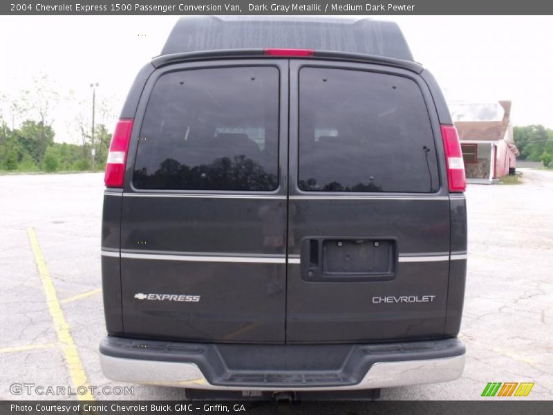 Dark Gray Metallic / Medium Dark Pewter 2004 Chevrolet Express 1500 Passenger Conversion Van