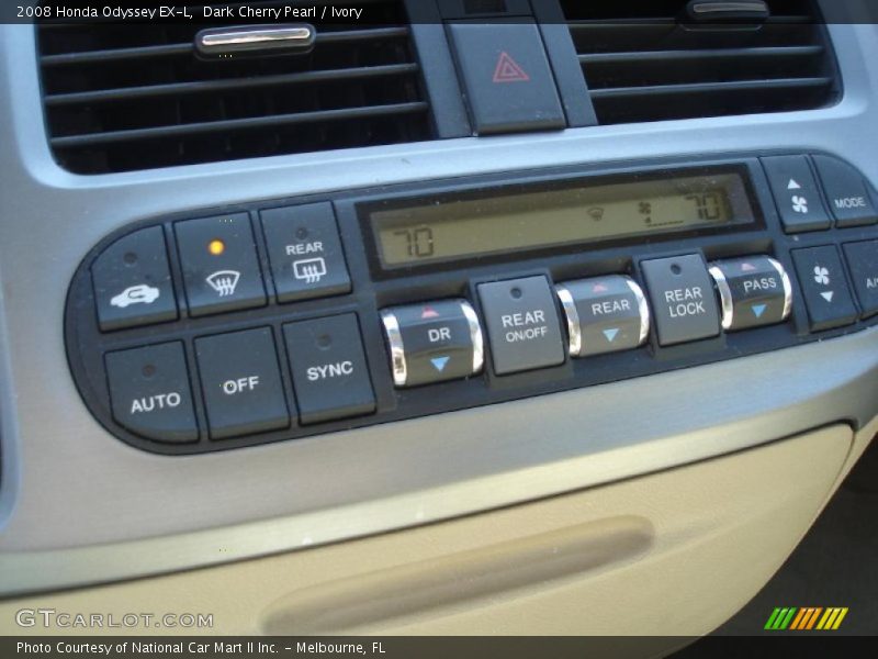 Dark Cherry Pearl / Ivory 2008 Honda Odyssey EX-L