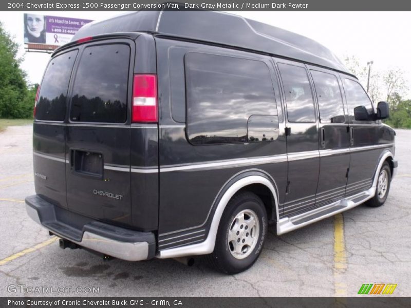 Dark Gray Metallic / Medium Dark Pewter 2004 Chevrolet Express 1500 Passenger Conversion Van