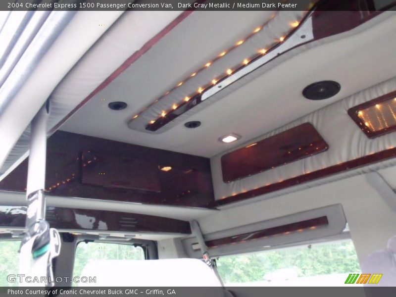 Dark Gray Metallic / Medium Dark Pewter 2004 Chevrolet Express 1500 Passenger Conversion Van