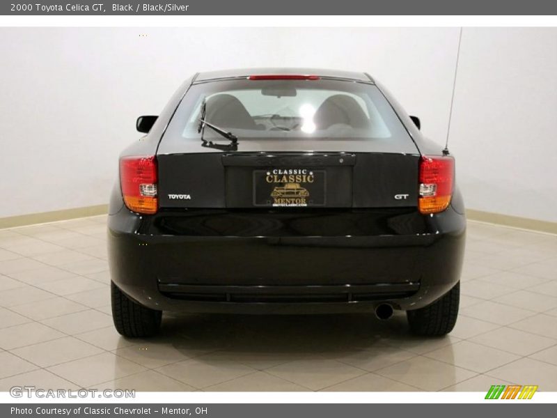Black / Black/Silver 2000 Toyota Celica GT