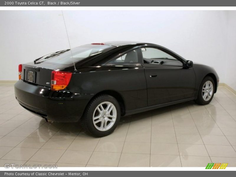 Black / Black/Silver 2000 Toyota Celica GT