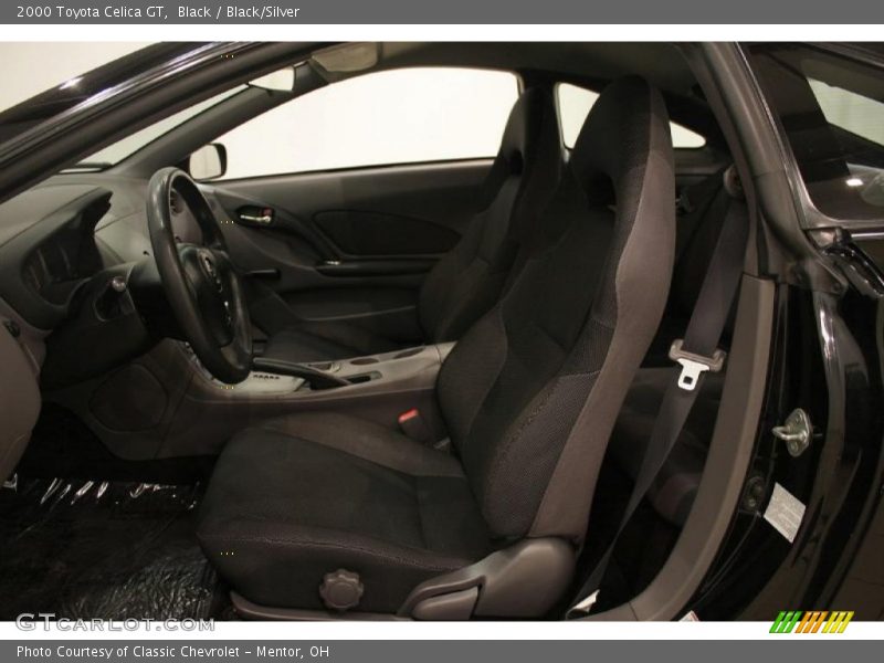 Black / Black/Silver 2000 Toyota Celica GT