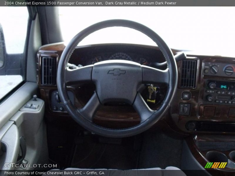 Dark Gray Metallic / Medium Dark Pewter 2004 Chevrolet Express 1500 Passenger Conversion Van