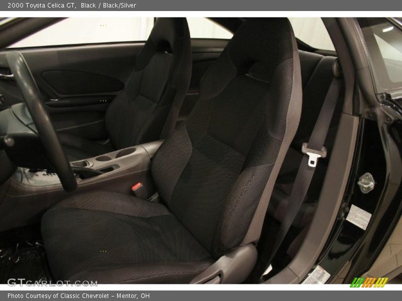 Black / Black/Silver 2000 Toyota Celica GT