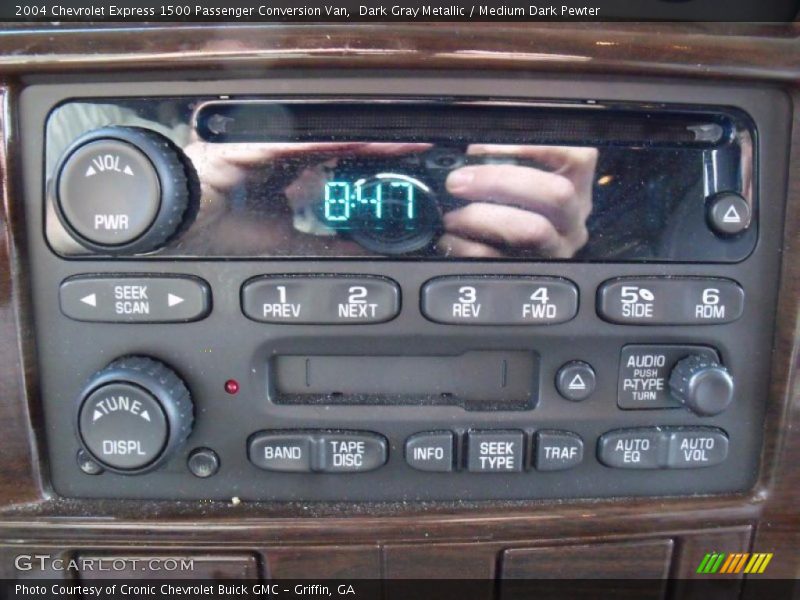 Dark Gray Metallic / Medium Dark Pewter 2004 Chevrolet Express 1500 Passenger Conversion Van