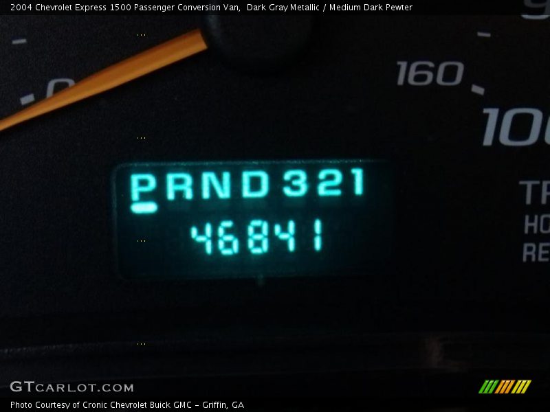 Dark Gray Metallic / Medium Dark Pewter 2004 Chevrolet Express 1500 Passenger Conversion Van