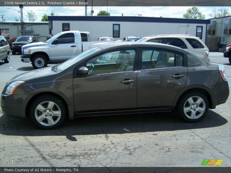 Polished Granite / Beige 2008 Nissan Sentra 2.0