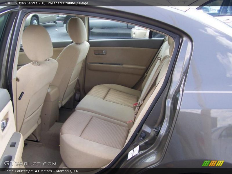 Polished Granite / Beige 2008 Nissan Sentra 2.0