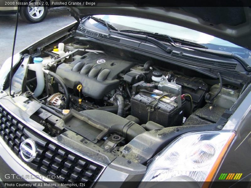 Polished Granite / Beige 2008 Nissan Sentra 2.0