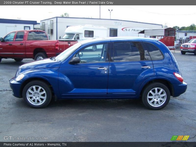 Deep Water Blue Pearl / Pastel Slate Gray 2009 Chrysler PT Cruiser Touring