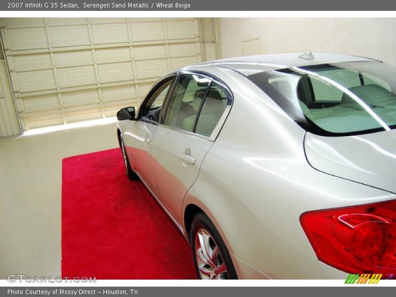 Serengeti Sand Metallic / Wheat Beige 2007 Infiniti G 35 Sedan