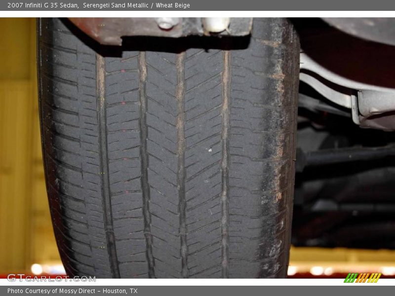 Serengeti Sand Metallic / Wheat Beige 2007 Infiniti G 35 Sedan