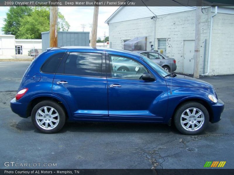 Deep Water Blue Pearl / Pastel Slate Gray 2009 Chrysler PT Cruiser Touring