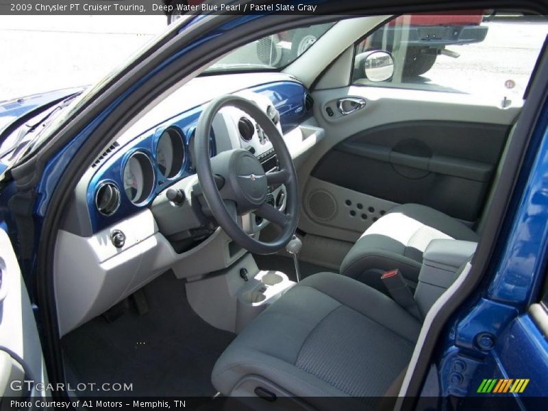 Deep Water Blue Pearl / Pastel Slate Gray 2009 Chrysler PT Cruiser Touring