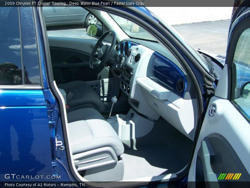 Deep Water Blue Pearl / Pastel Slate Gray 2009 Chrysler PT Cruiser Touring