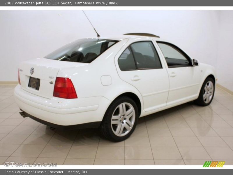 Campanella White / Black 2003 Volkswagen Jetta GLS 1.8T Sedan