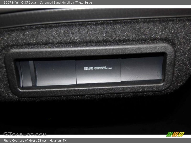 Serengeti Sand Metallic / Wheat Beige 2007 Infiniti G 35 Sedan