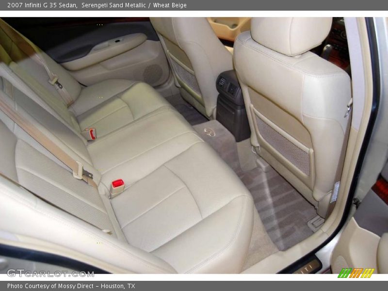 Serengeti Sand Metallic / Wheat Beige 2007 Infiniti G 35 Sedan