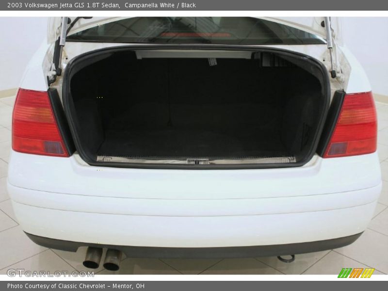 Campanella White / Black 2003 Volkswagen Jetta GLS 1.8T Sedan