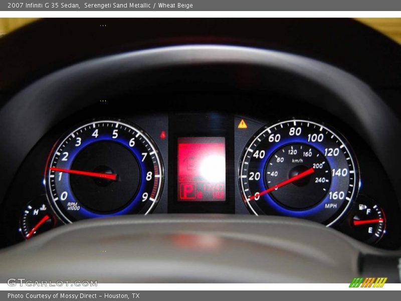 Serengeti Sand Metallic / Wheat Beige 2007 Infiniti G 35 Sedan