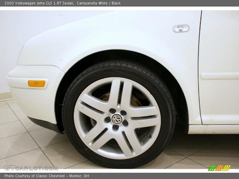 Campanella White / Black 2003 Volkswagen Jetta GLS 1.8T Sedan