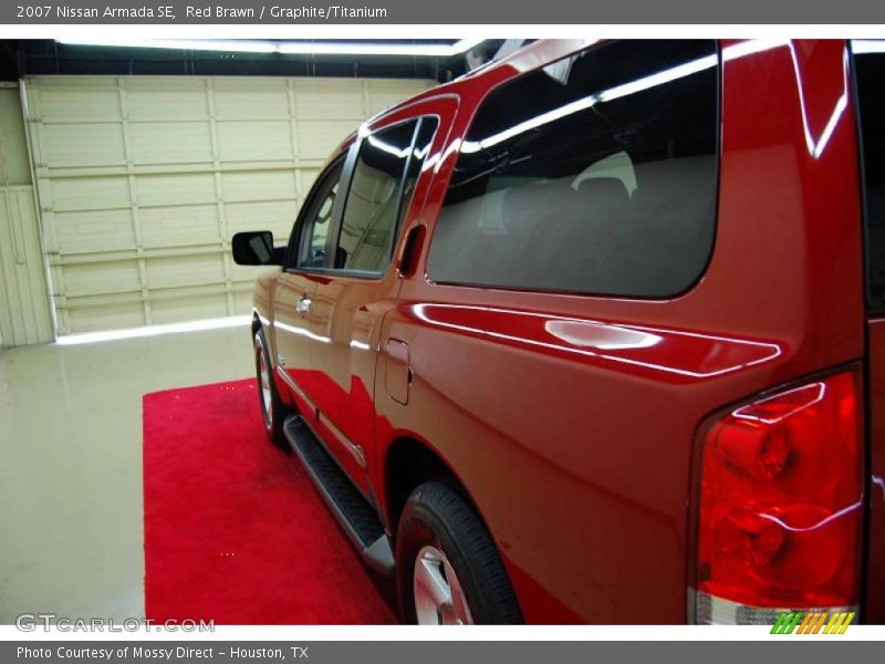 Red Brawn / Graphite/Titanium 2007 Nissan Armada SE
