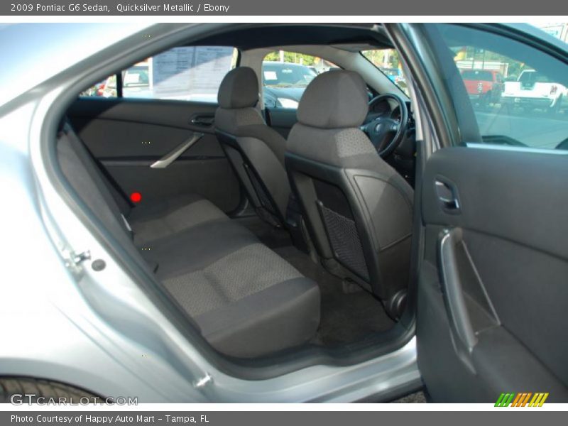 Quicksilver Metallic / Ebony 2009 Pontiac G6 Sedan