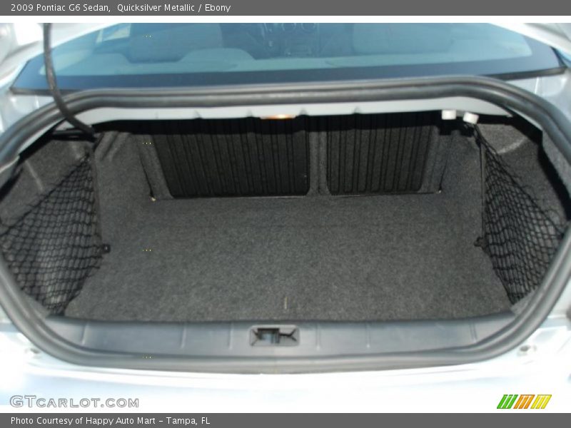 Quicksilver Metallic / Ebony 2009 Pontiac G6 Sedan