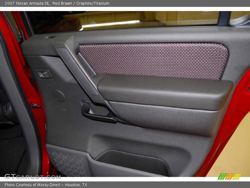 Red Brawn / Graphite/Titanium 2007 Nissan Armada SE
