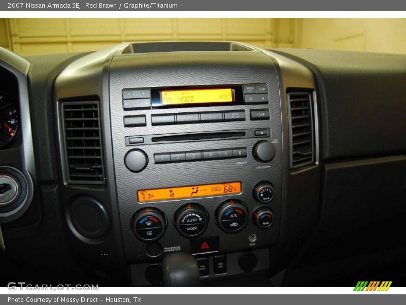 Red Brawn / Graphite/Titanium 2007 Nissan Armada SE