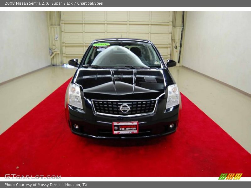 Super Black / Charcoal/Steel 2008 Nissan Sentra 2.0