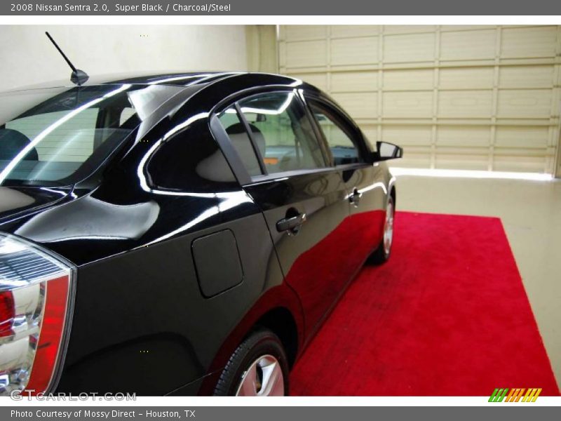 Super Black / Charcoal/Steel 2008 Nissan Sentra 2.0