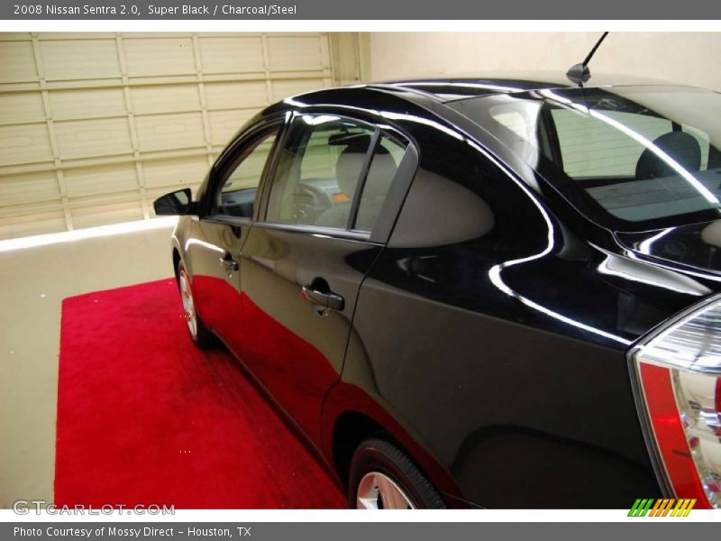 Super Black / Charcoal/Steel 2008 Nissan Sentra 2.0
