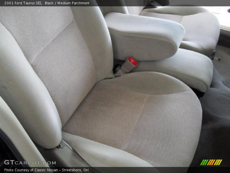 Black / Medium Parchment 2001 Ford Taurus SES