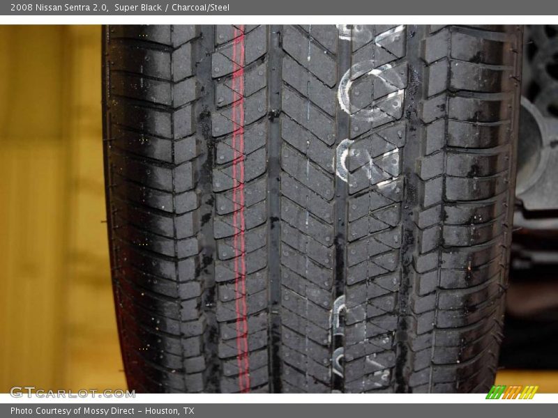 Super Black / Charcoal/Steel 2008 Nissan Sentra 2.0