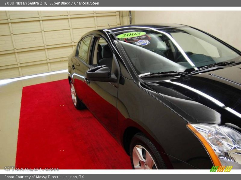 Super Black / Charcoal/Steel 2008 Nissan Sentra 2.0