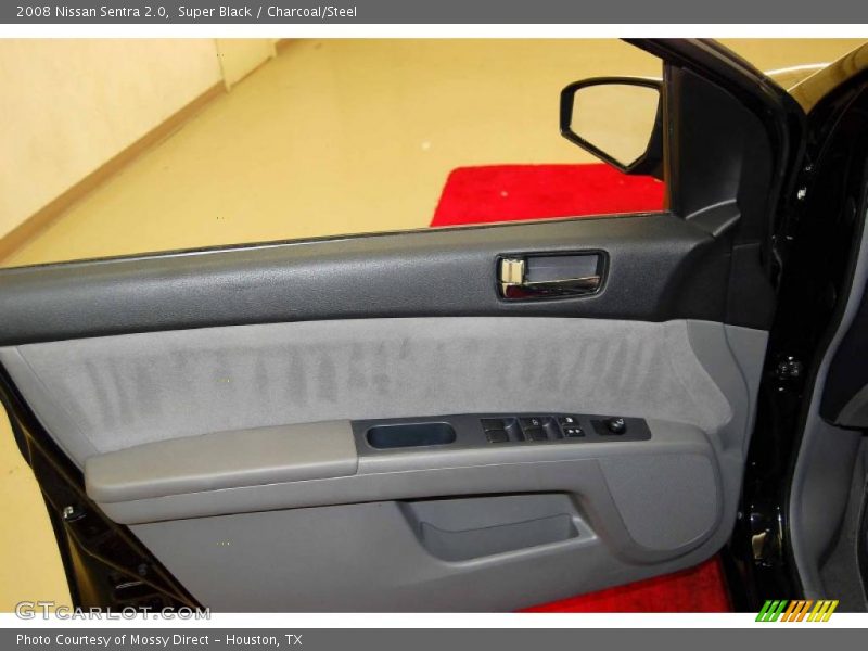 Super Black / Charcoal/Steel 2008 Nissan Sentra 2.0