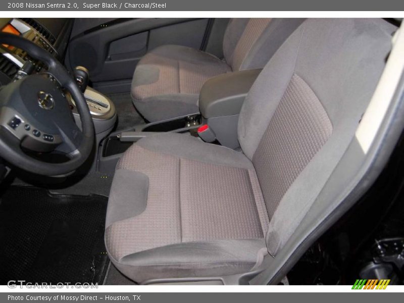 Super Black / Charcoal/Steel 2008 Nissan Sentra 2.0