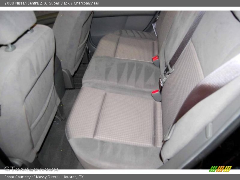 Super Black / Charcoal/Steel 2008 Nissan Sentra 2.0