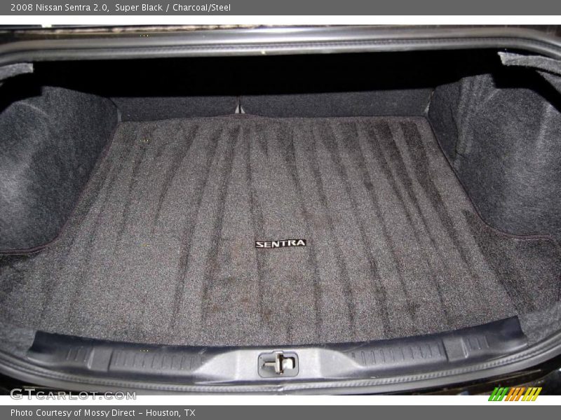 Super Black / Charcoal/Steel 2008 Nissan Sentra 2.0
