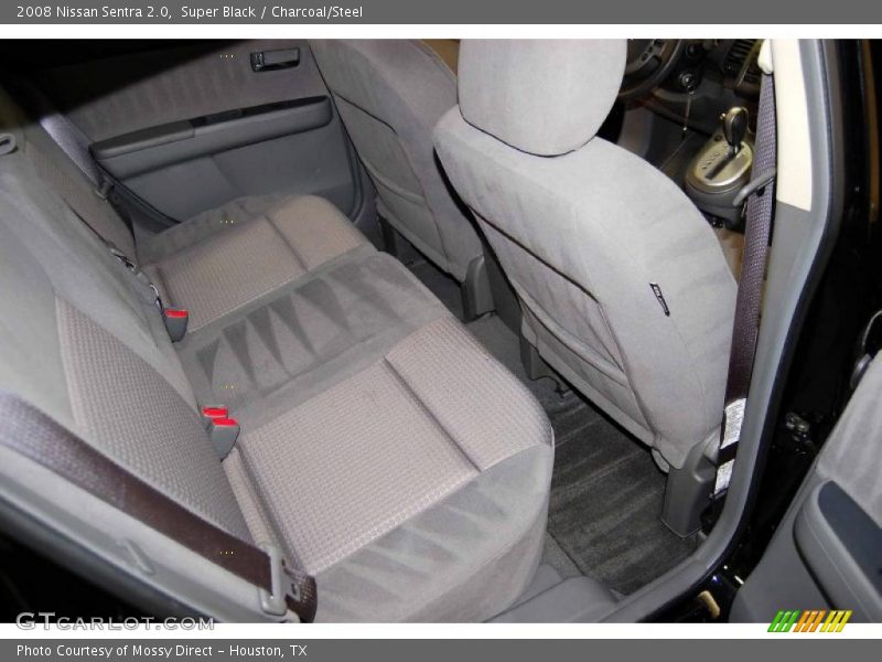 Super Black / Charcoal/Steel 2008 Nissan Sentra 2.0