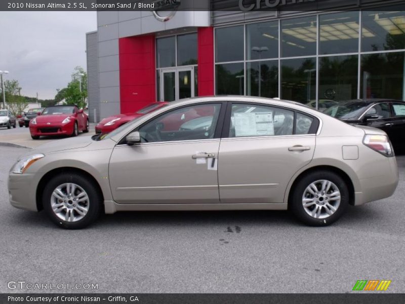 Sonoran Sand / Blond 2010 Nissan Altima 2.5 SL