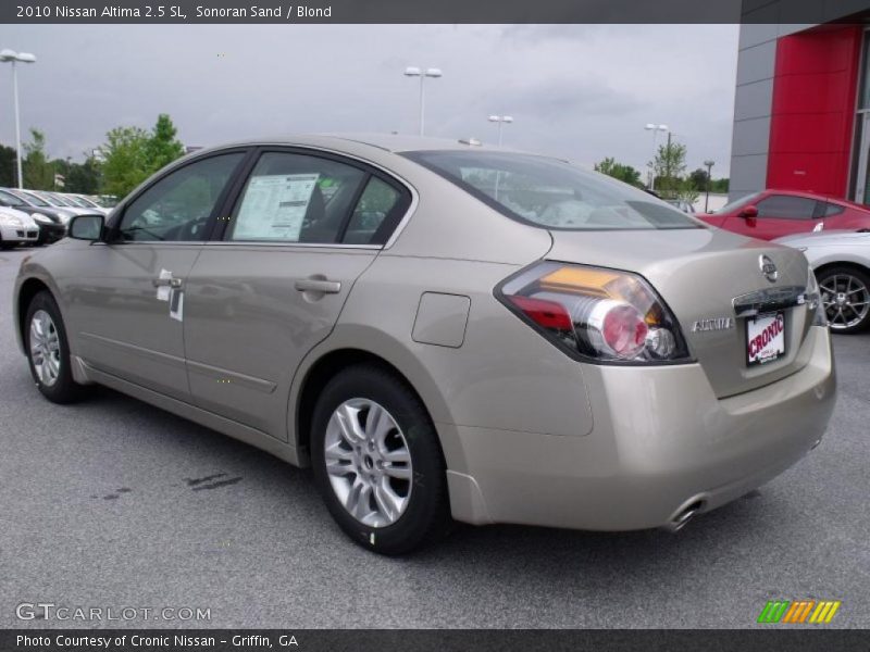 Sonoran Sand / Blond 2010 Nissan Altima 2.5 SL